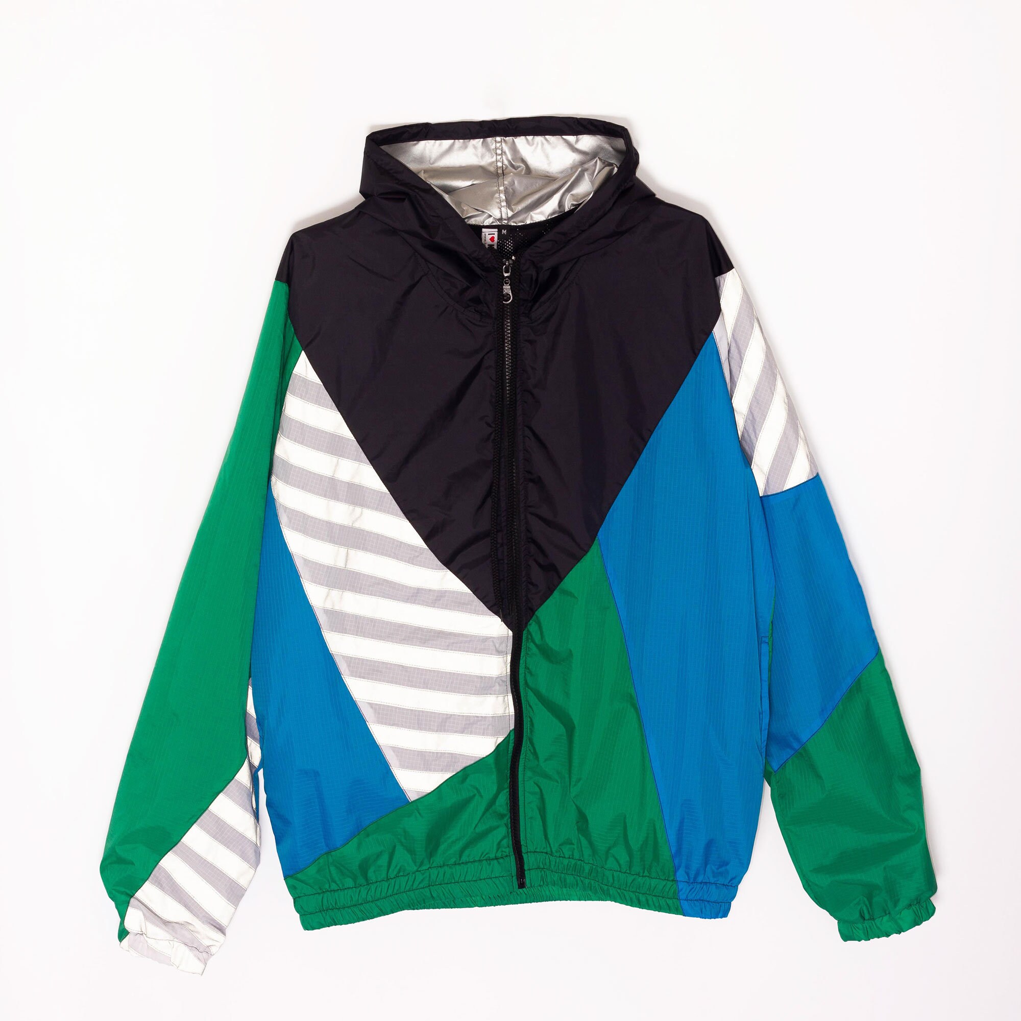 【SCENERITY】Collar Wind Breaker Spire Valley colour-block stretch windbreaker jacket