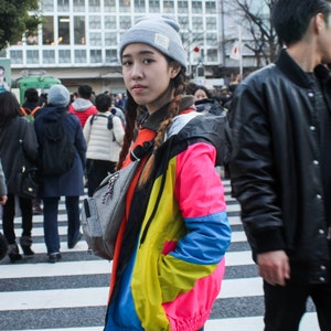 Black Yellow Pink Blue Windbreaker Hood Jacket Waterproof. image 3