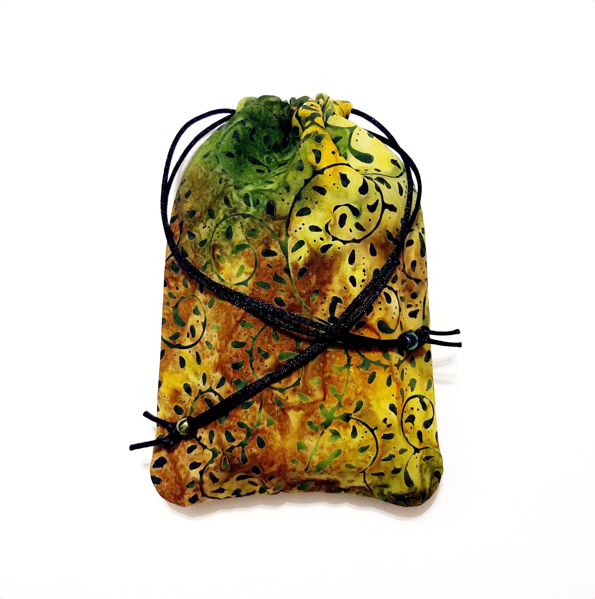 Mystic Forest Batik Tarot Bag – 5x7 Inch Drawstring Pouch for Runes ...