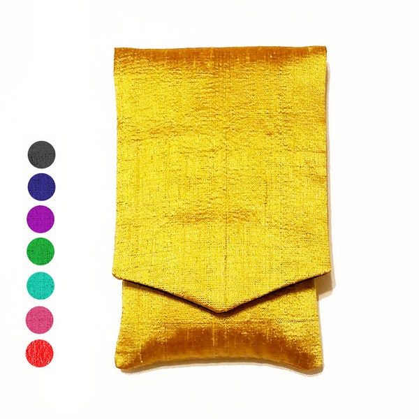 Silk Tarot Case / Bag - Magnetic Snap Closure, Card Bag Pouch