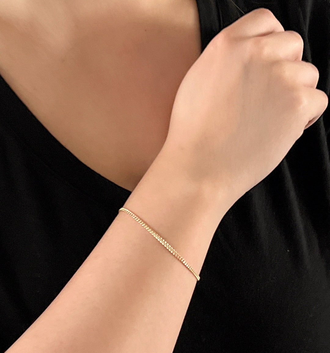 'You' 14K Gold-Filled Chain Bracelet
