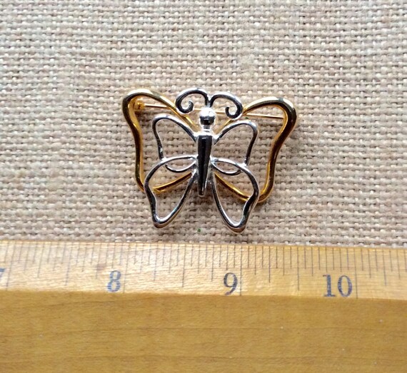 SALE Retro Butterfly Brooch Lot - image 4