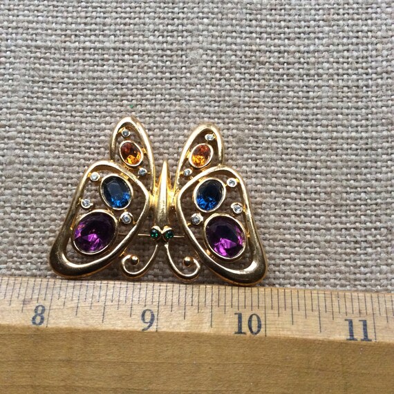 SALE Retro Butterfly Brooch Lot - image 3