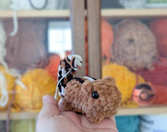 Chipmunk Plushie - Woodland Critter Plush Stuffed Animal