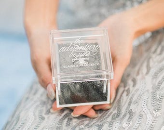 perspex ring box