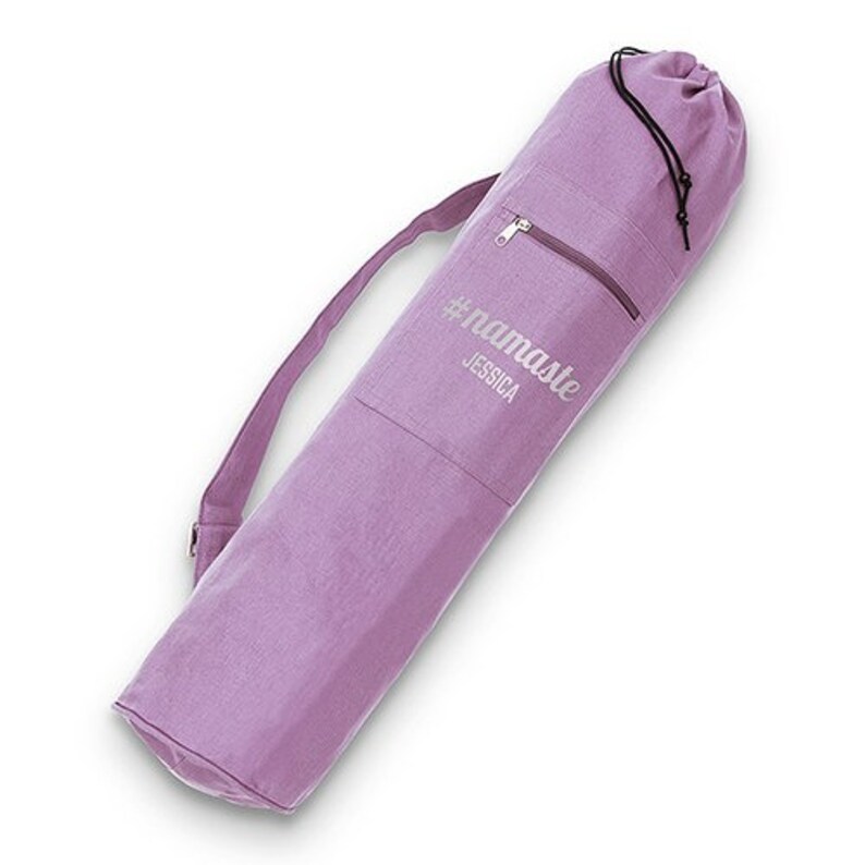 personalised yoga bag