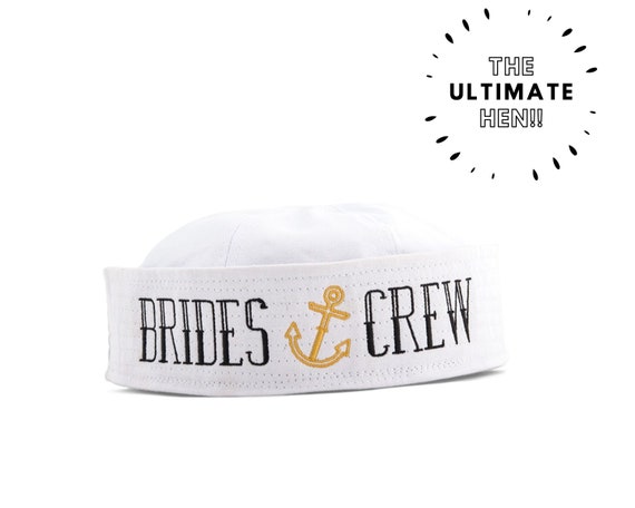 Hen Party Sailor Hats Bride's Last Sail 