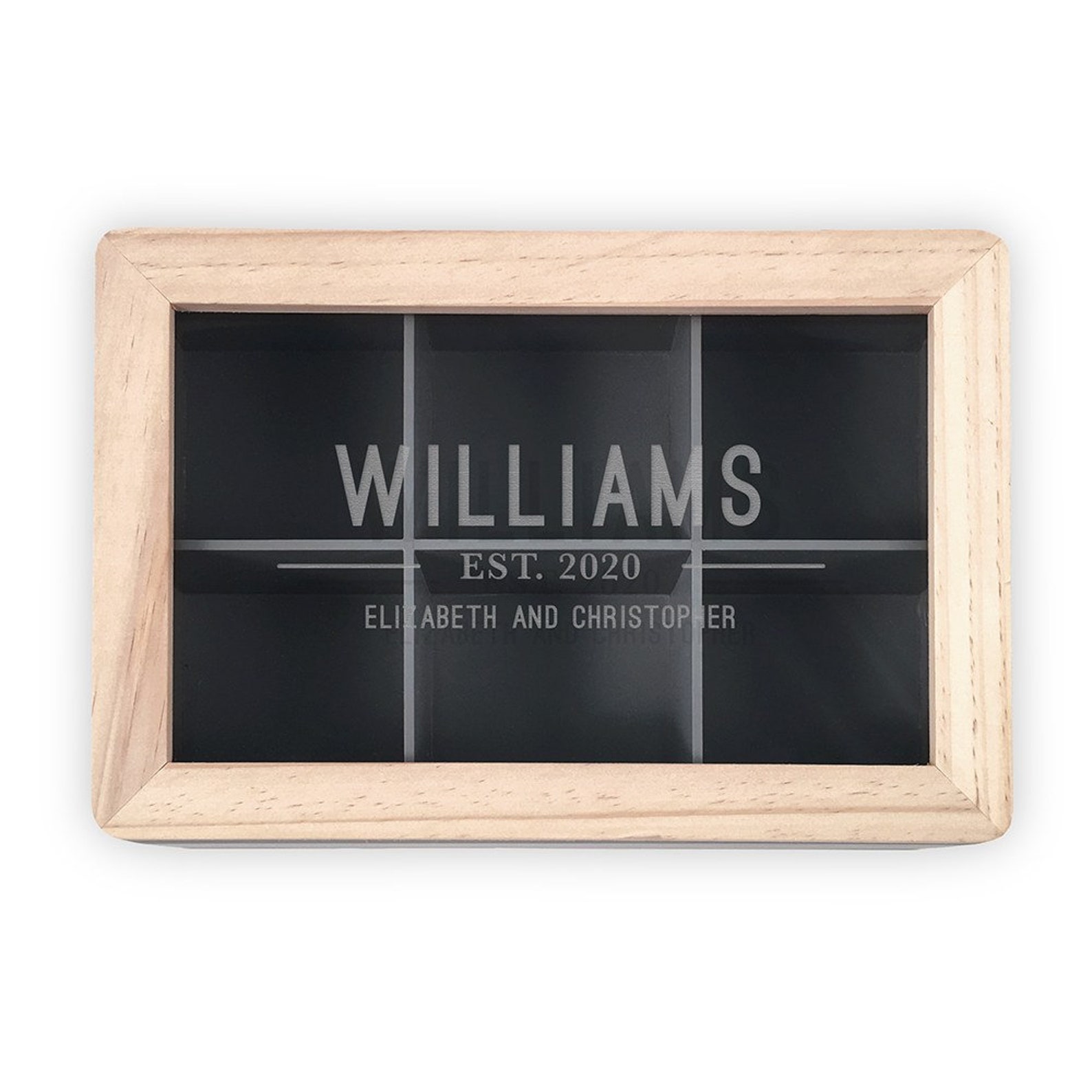 Personalised Wooden Box With Your Own Text Wooden Keepsake Etsy