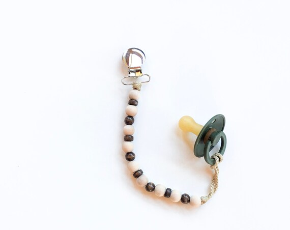 NomiLu Corey Clip -- Dual Toned Clip (Ring & Pacifier not included)