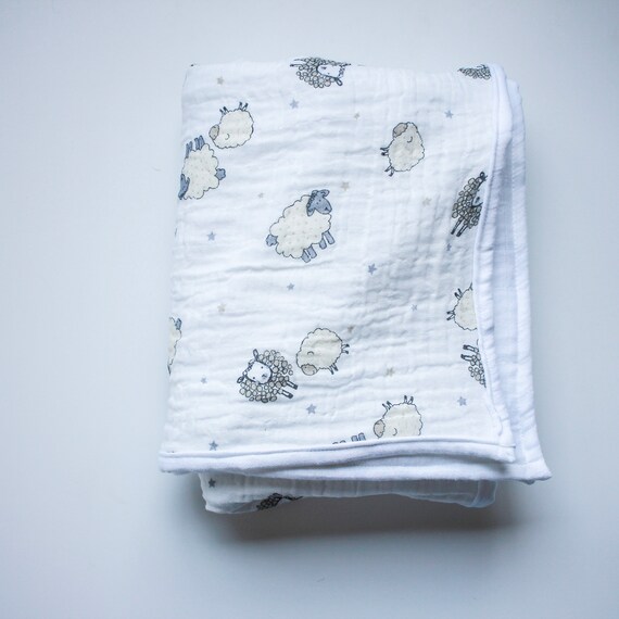 Sheep Crib Quilt