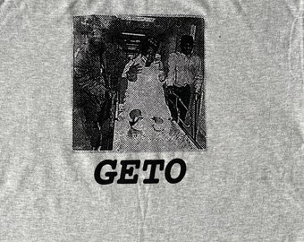 Geto Boys T Shirt by New Flesh Clothing. Screenprinted design.