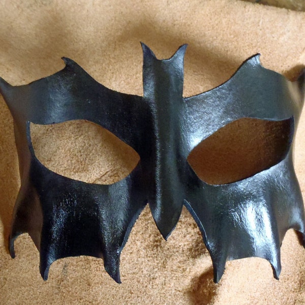 Leather Bat Halloween Cosplay Spooky mask