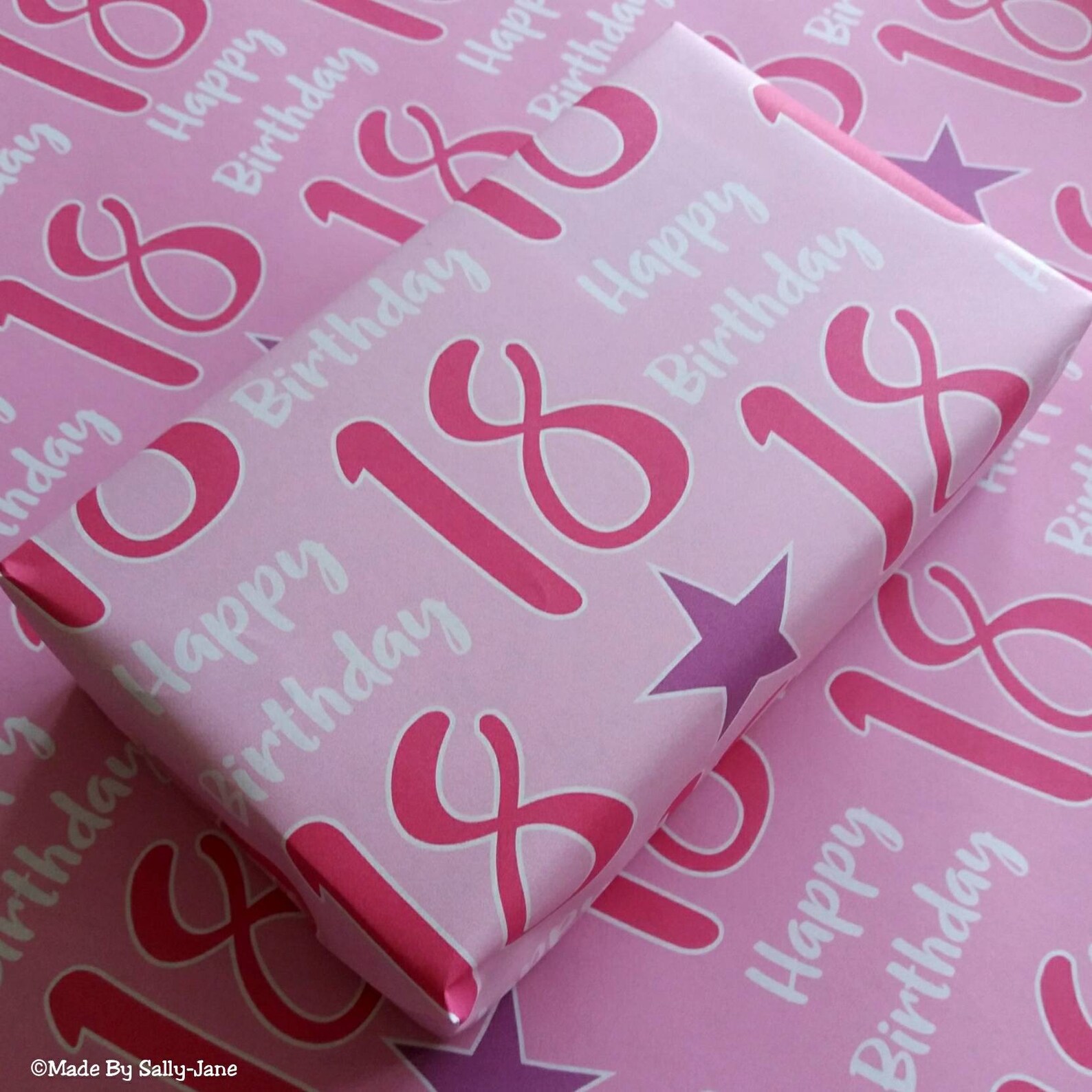 18th Birthday Gift Wrap 18th wrapping paper gift wrap Etsy