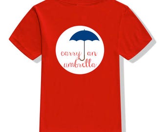 SHIPPING: Amazing Grace Carry an Umbrella Shirt for Swim Across America
