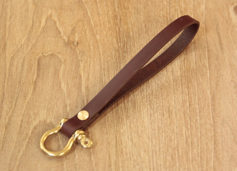 Leather Key Chain Bracelet Keychain Wrist Leather Bracelet Etsy UK