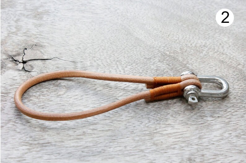 Leather Key Chain Bracelet Keychain Wrist Leather Bracelet Etsy