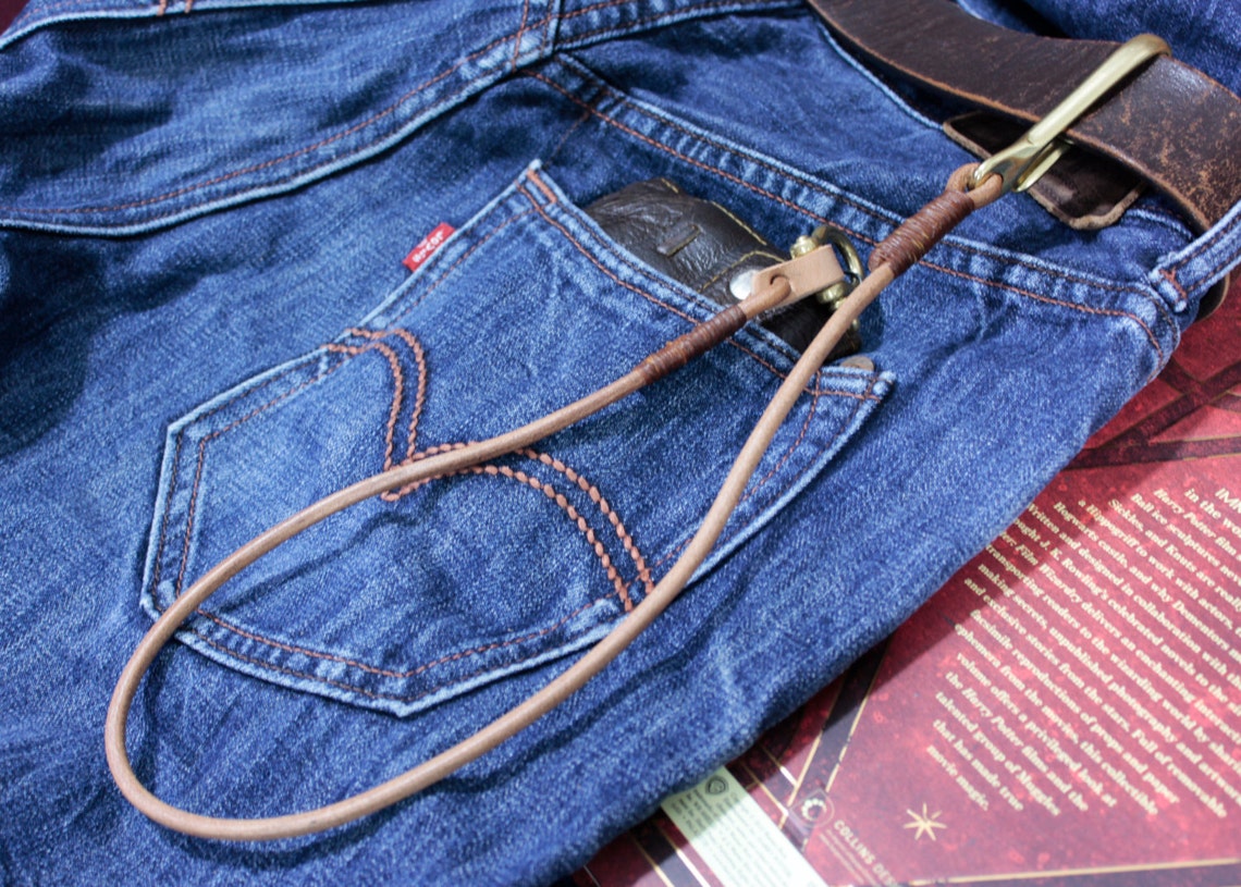 FREE Shipping....leather Lanyard,lanyard ,leather Keychain ,key Fob,key Chain Hooks Brass MC27