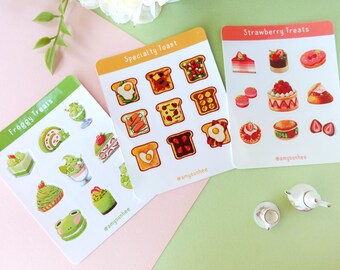Yummy Treats sticker sheets