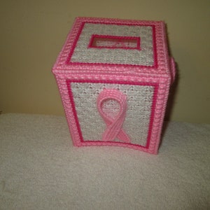 Pink Ribbon Tissue Pink Ribbon Tissue Topper #330A - Etsy