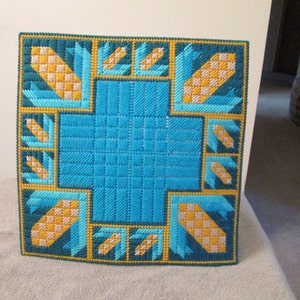 Table Mat "Harvest Corn" in plastic canvas Item 145