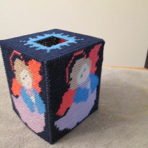 Tissue Box Cover Boutique Style Cherub Angel Design Item 181