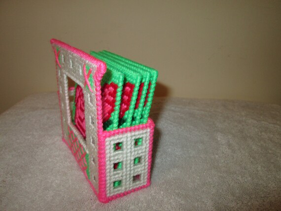 6 月のバラのコースター 4 枚セット #448 - Etsy 日本