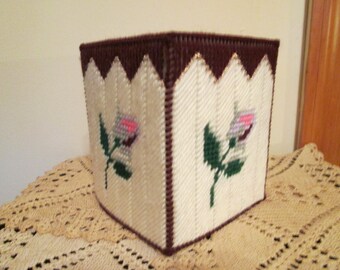Taschentuchbox aus Kunststoff Canvas Art. 195