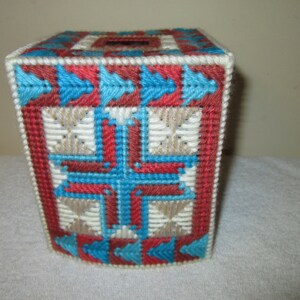 Southwest Star & Arrow Tissue Topper #210G