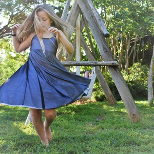 Black dress for girls - summer twirly black dress - teenager girl dress - young lady dress - chiffon ballerina dress