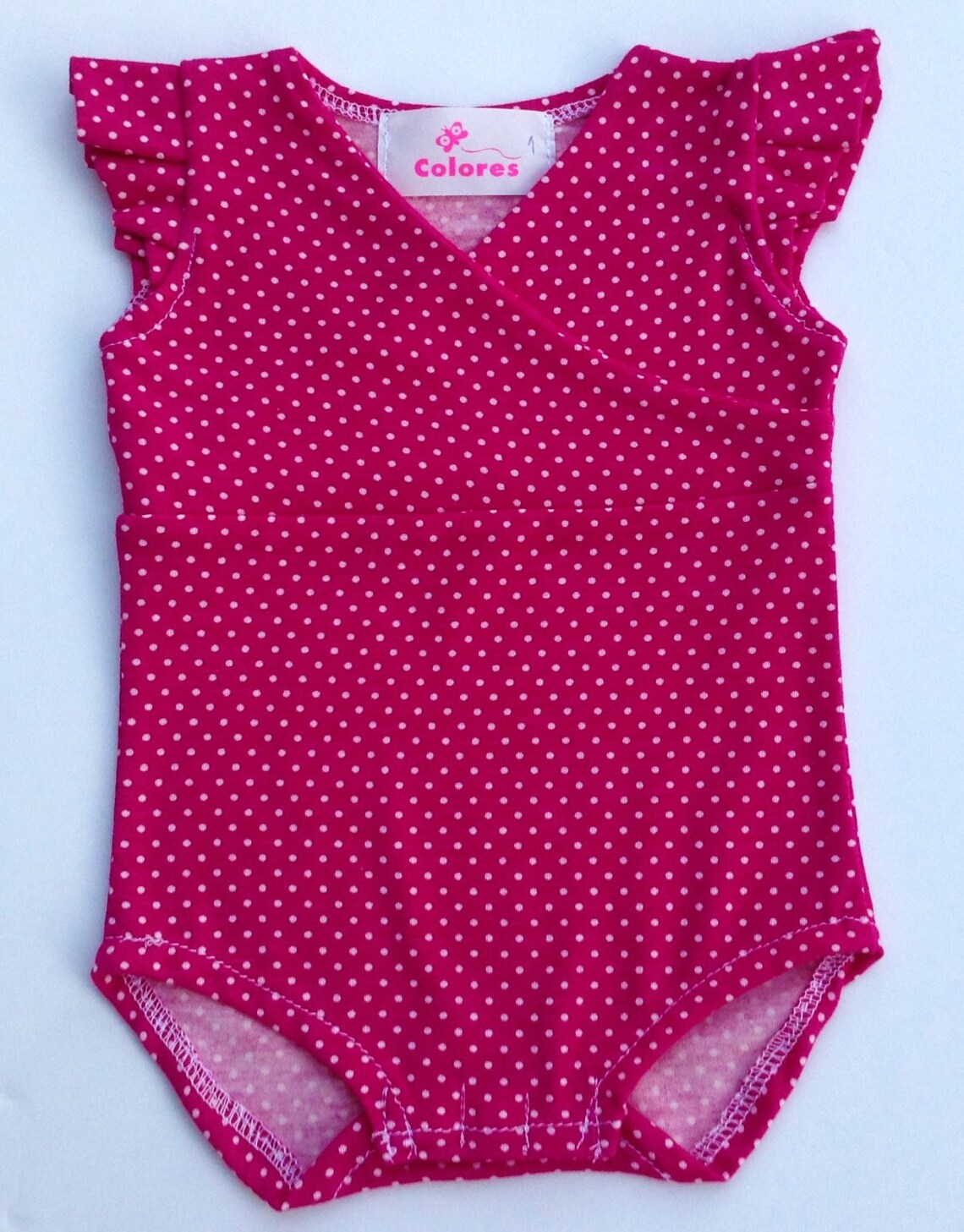 Baby Girl Outfit 018 Months Baby Girl Clothing Red Polka Etsy