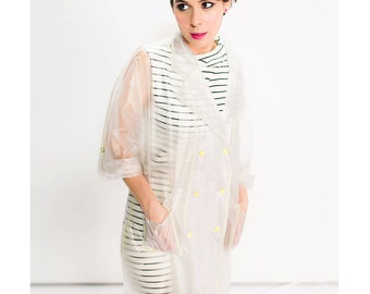 Raincoat PDF Sewing Pattern for Women