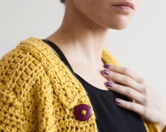 Crochet Coat PDF Pattern for Women in English