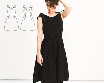 LBD Little Black Dress Sewing Pattern for Women