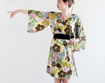 2 Dress Patterns in 1 PDF Sewing Pattern Tradicional Kimono & Sleeveless Dress
