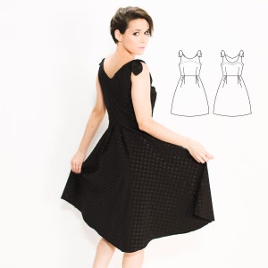 Simple Dress Pattern, Dress Patterns Women, Dress Pattern PDF, Dress Pattern for Women, Vogue Sewing Patterns Plus Size  Sewing Patterns PDF