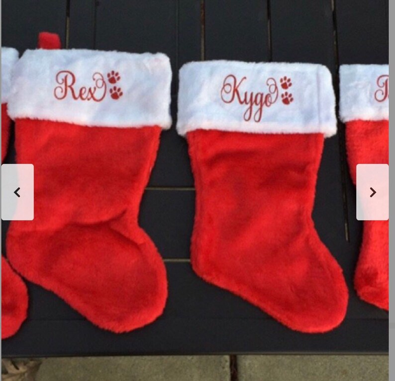 Personalized Christmas Stocking Holiday Stockings Custom Etsy