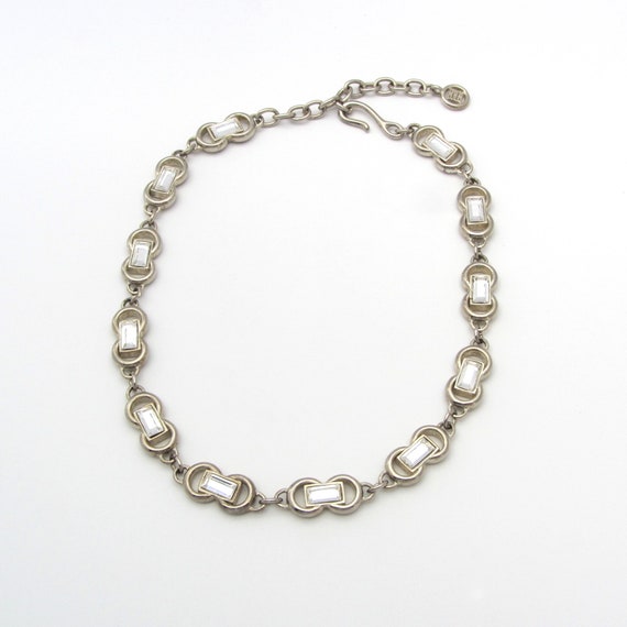 Givenchy Rhinestone Choker | Designer Necklace | G