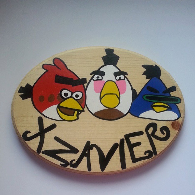 Angry Birds Wall Decor Door