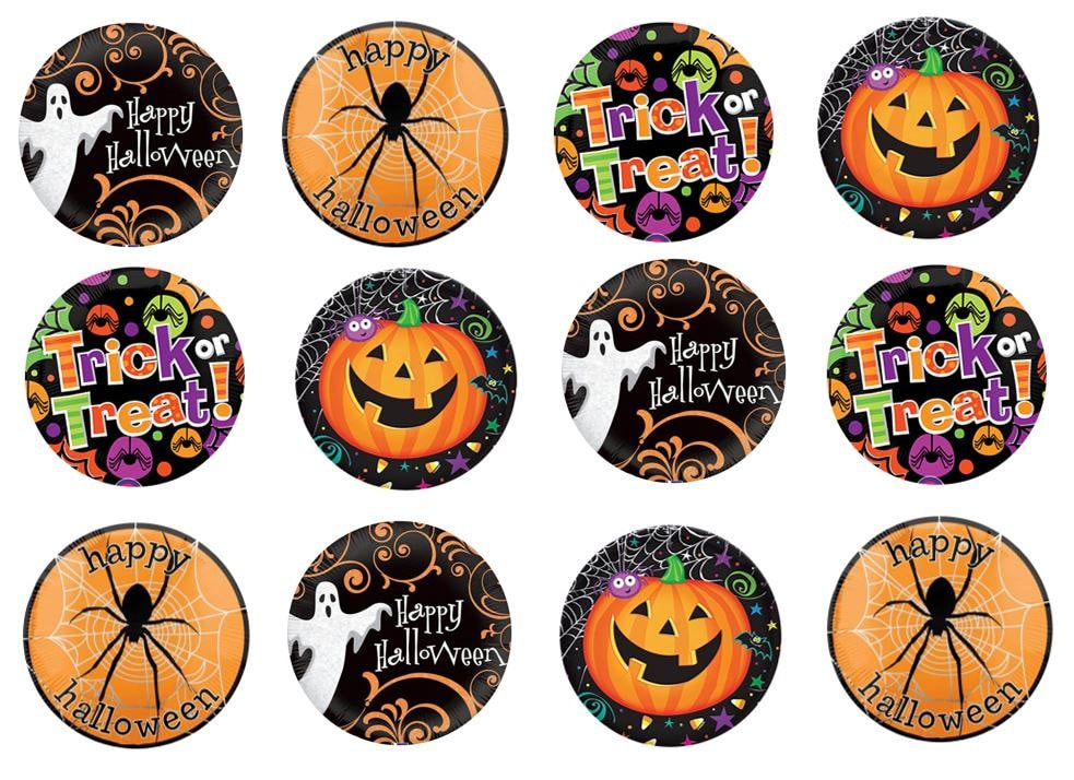 Halloween Cupcake Cup Cake Toppers Edible Icing Rice Paper  Etsy