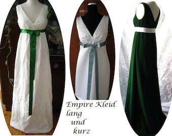 Schnittmuster +Bild-Nähanleitung ebook Empirekleid,Vintagekleid,Retrokleid,Brautkleid,Tanzkleid,Etuikleid,gefüttertes Kleid  Gr.34-44