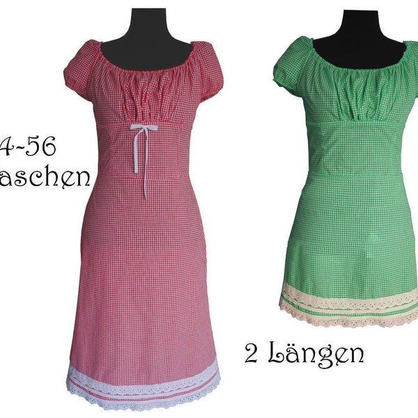 Schnittmuster+Bildnähanleitungebook,Retrokleid,Kleid große Größen,50ies Kleid,Etuikleid,Vintagekleid,50er Jahre