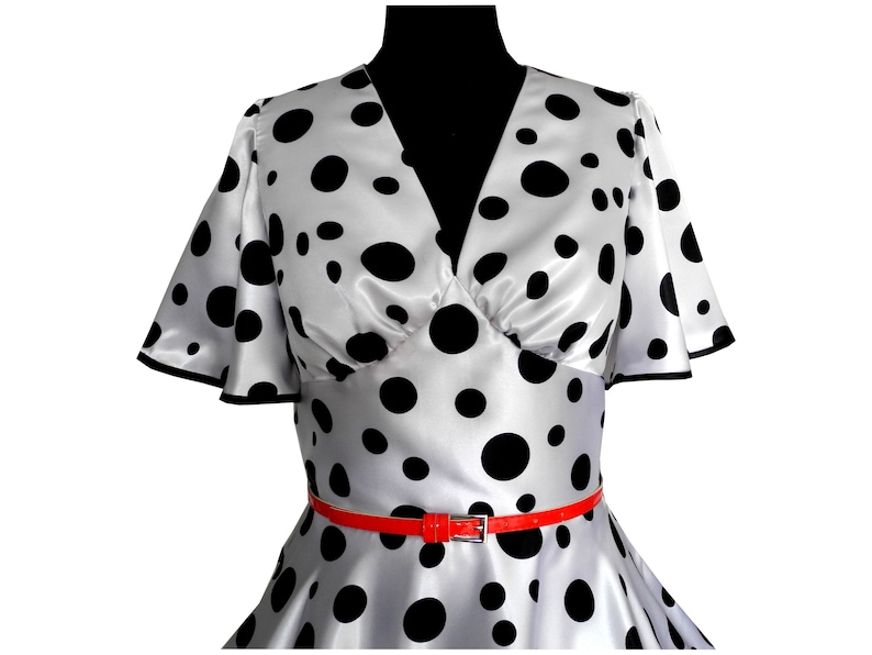 A4/A0 sewing pattern picture sewing instructions ebook petticoat dress 34-54 dress, 50ies, women's dress, vintage dress, 50s, summer dress, dress, party dress image 5