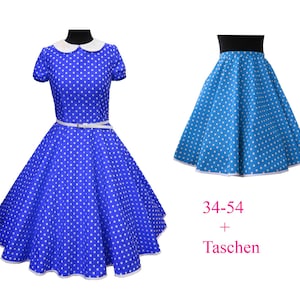 A4/A0 sewing pattern picture sewing instructions Aurelia, ebook size. 34-54, petticoat dressskirt image 1