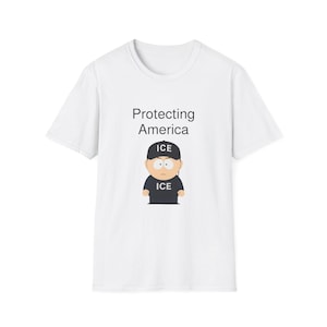 Protecting America ICE Agent Unisex  T-Shirt, Homeland Security Tee, Patriotic Apparel, Border Patrol Shirt, Law Enforcement Top