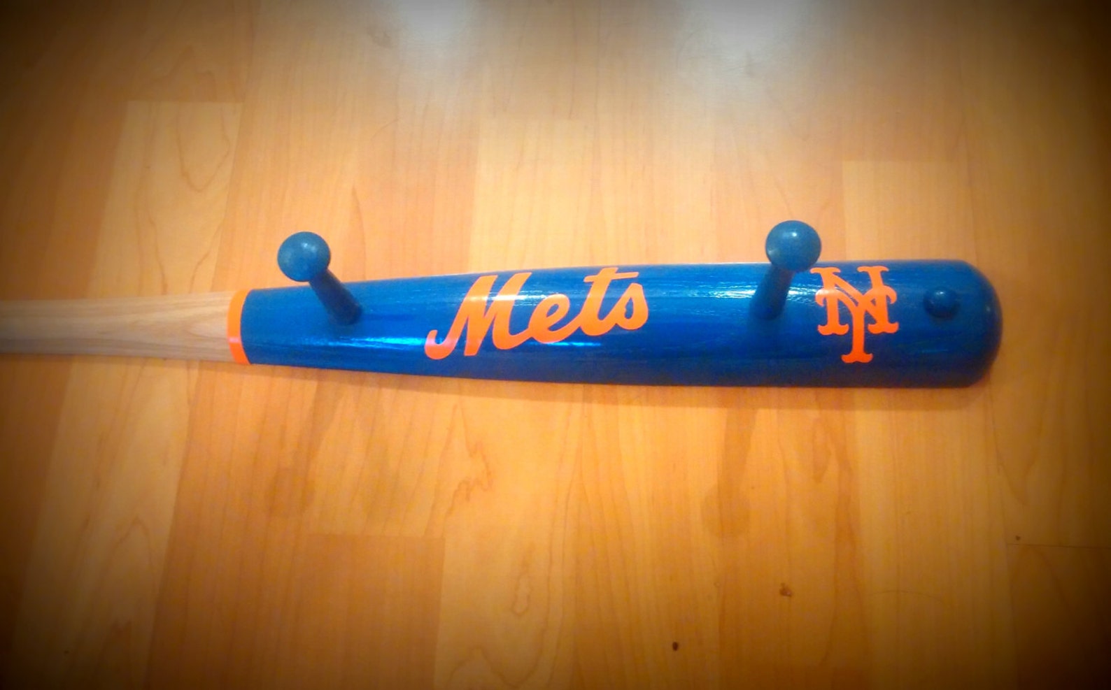 New York Mets Baseball Bat Coat and Hat Rack Etsy
