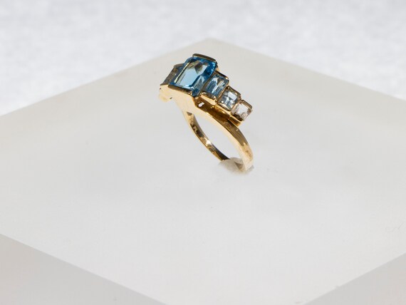 Multi Colored Topaz Ring - image 3