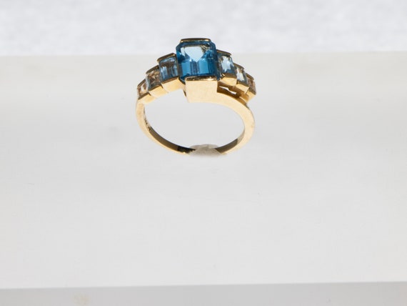 Multi Colored Topaz Ring - image 2