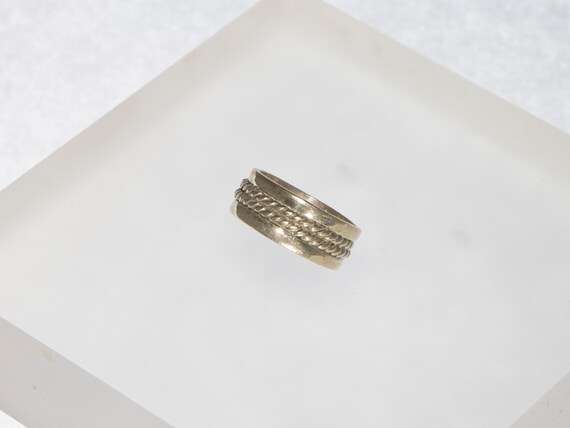 Silver Rope Ring - image 2