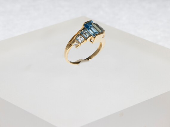 Multi Colored Topaz Ring - image 4