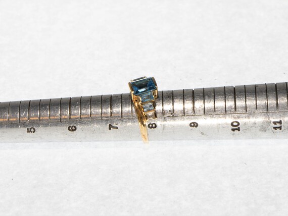 Multi Colored Topaz Ring - image 6